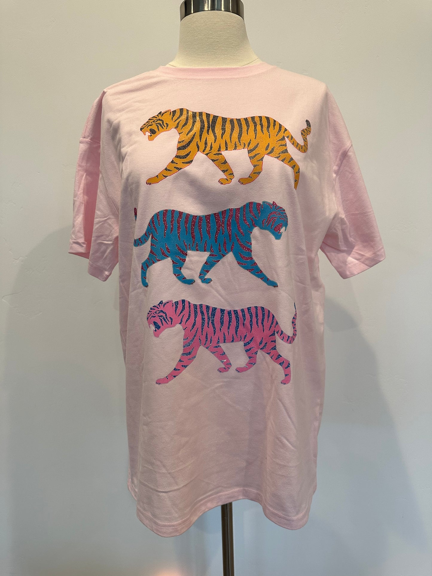 Light pink Muti tiger tee