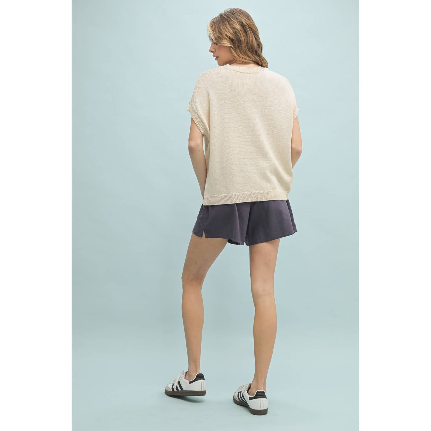 DOUBLE HORSESHOE SWEATER VEST / WL25-10916